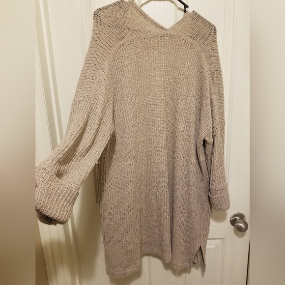 Final Touch Tan Cardigan - Picture 2 of 3